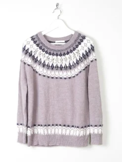 Women’s Mink Colour Nordic Style Jumper S/M 'Maison De Nimes'
