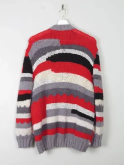 Women's Multicoloured Vintage Mohair Cardigan M/L