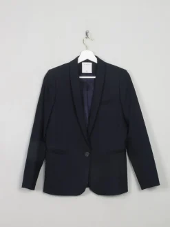 Women's Navy Sandro Jacket XS/36