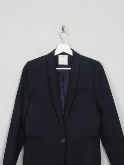 Women's Navy Sandro Jacket XS/36