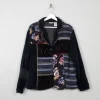 Women's Patchwork Style Vintage Jacket M/L