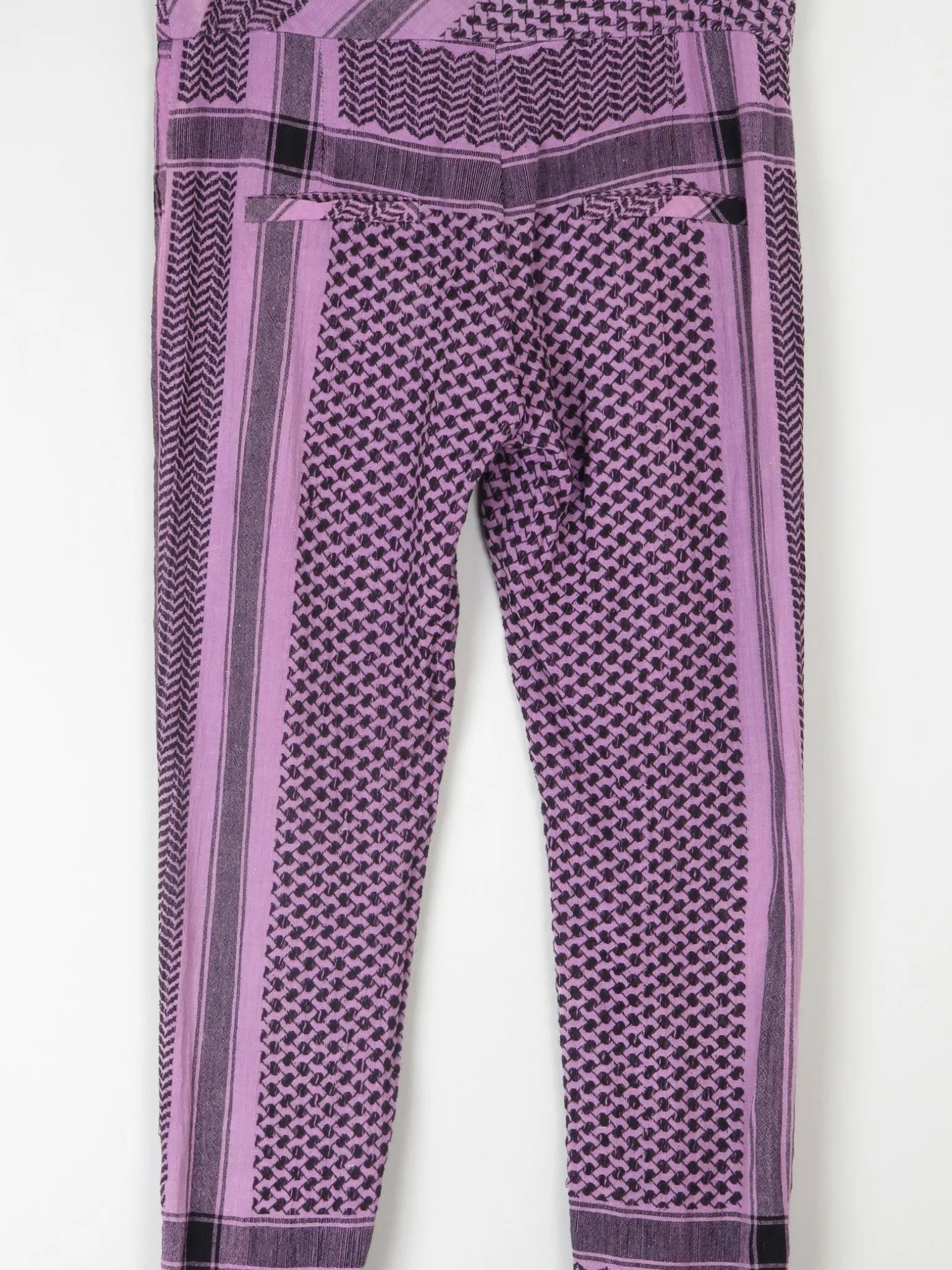 Women's Purple Cecile Trousers 10/12 Size 2
