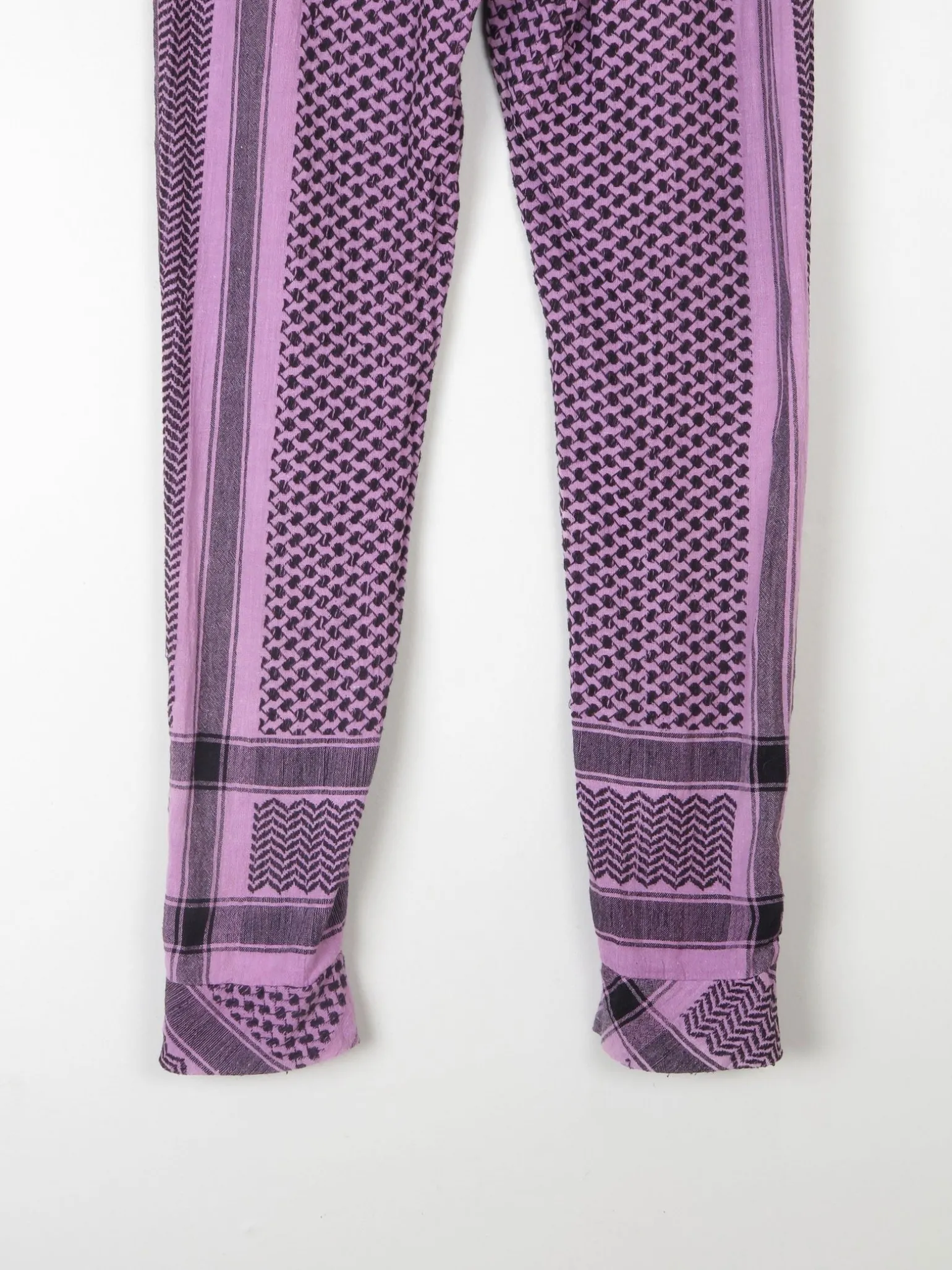 Women's Purple Cecile Trousers 10/12 Size 2