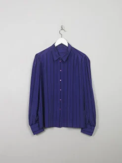 Women's Purple Vintage Blouse L/XL