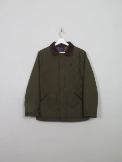 Women's Quilted Green Polo Ralph Lauren Jacket XS/S