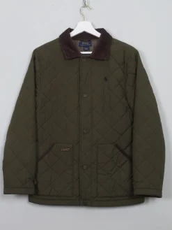 Women's Quilted Green Polo Ralph Lauren Jacket XS/S