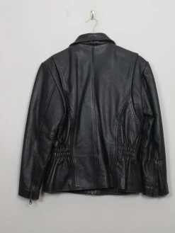 Women's Real Biker Leather Jacket S