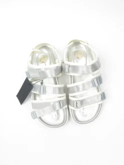 Women's Replay Silver Flatform Sandals 39/6 New