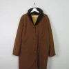 Women's 1960s Faux Sheepskin Style Coat M/L