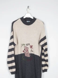 Women's 1980s Vintage Jumper S/M