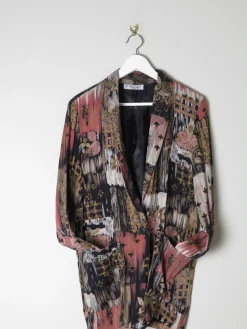 Women's 1970s Vintage Printed Jacket 10/12