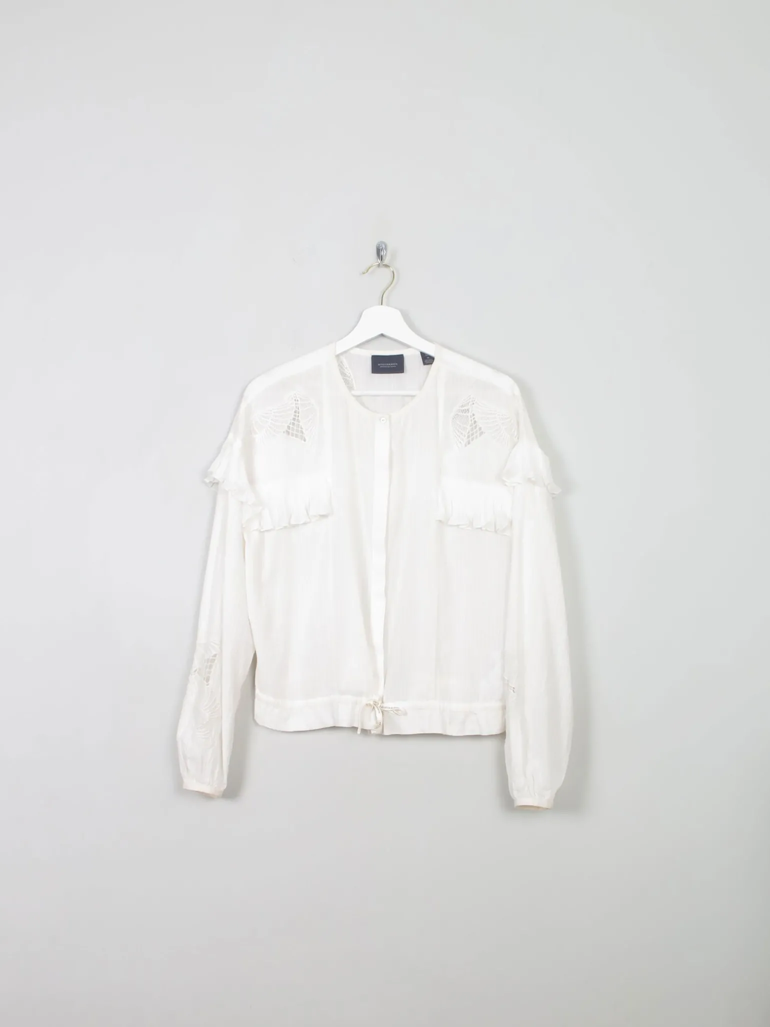 Women's Scotch & Soda Cream Blouse M