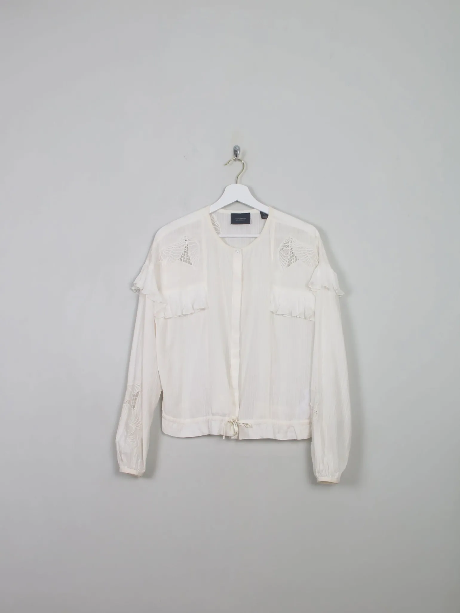 Women's Scotch & Soda Cream Blouse M
