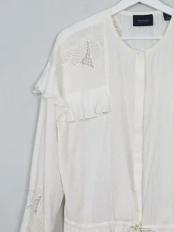 Women's Scotch & Soda Cream Blouse M