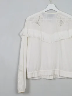 Women's Scotch & Soda Cream Blouse M