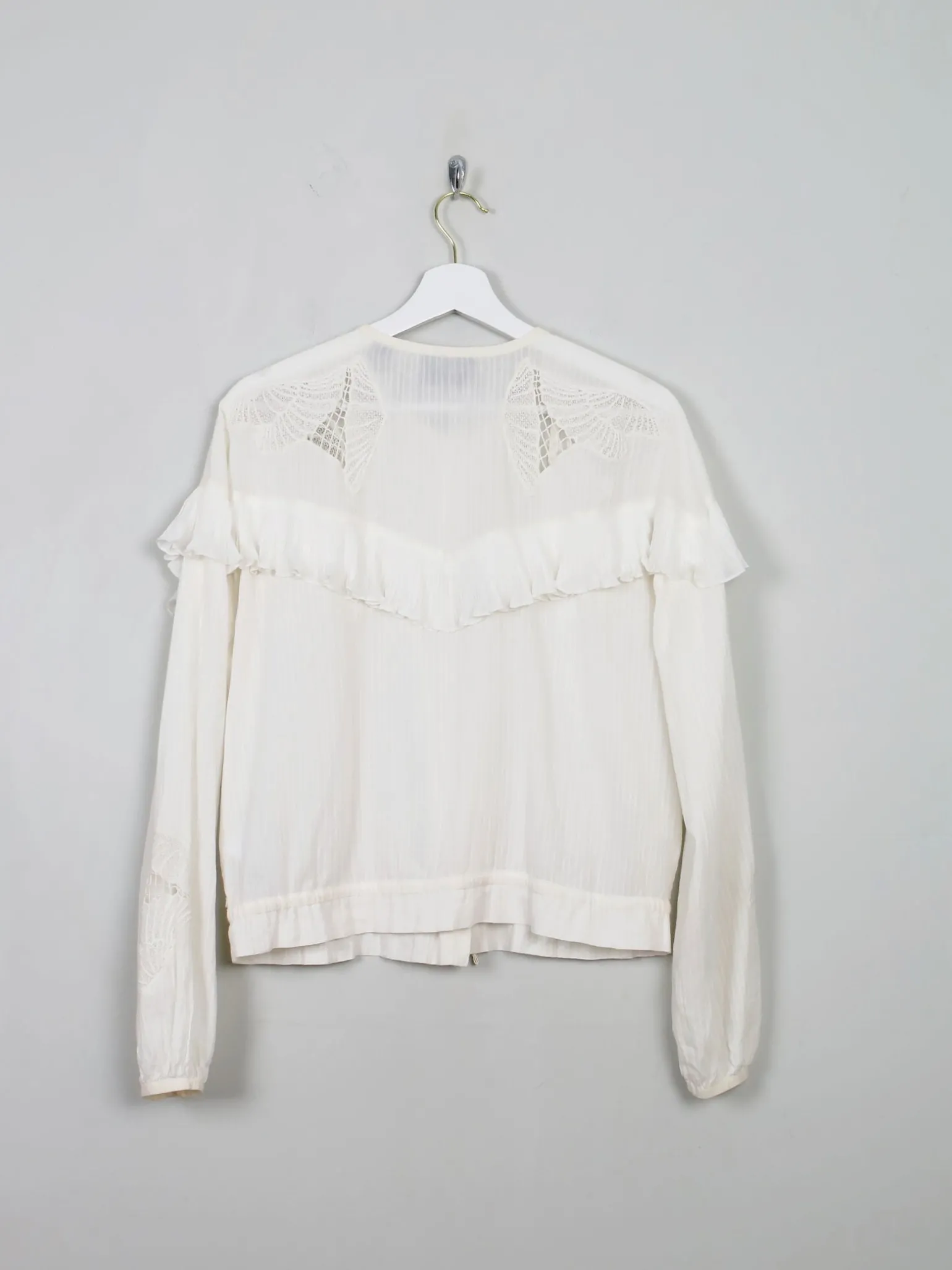 Women's Scotch & Soda Cream Blouse M