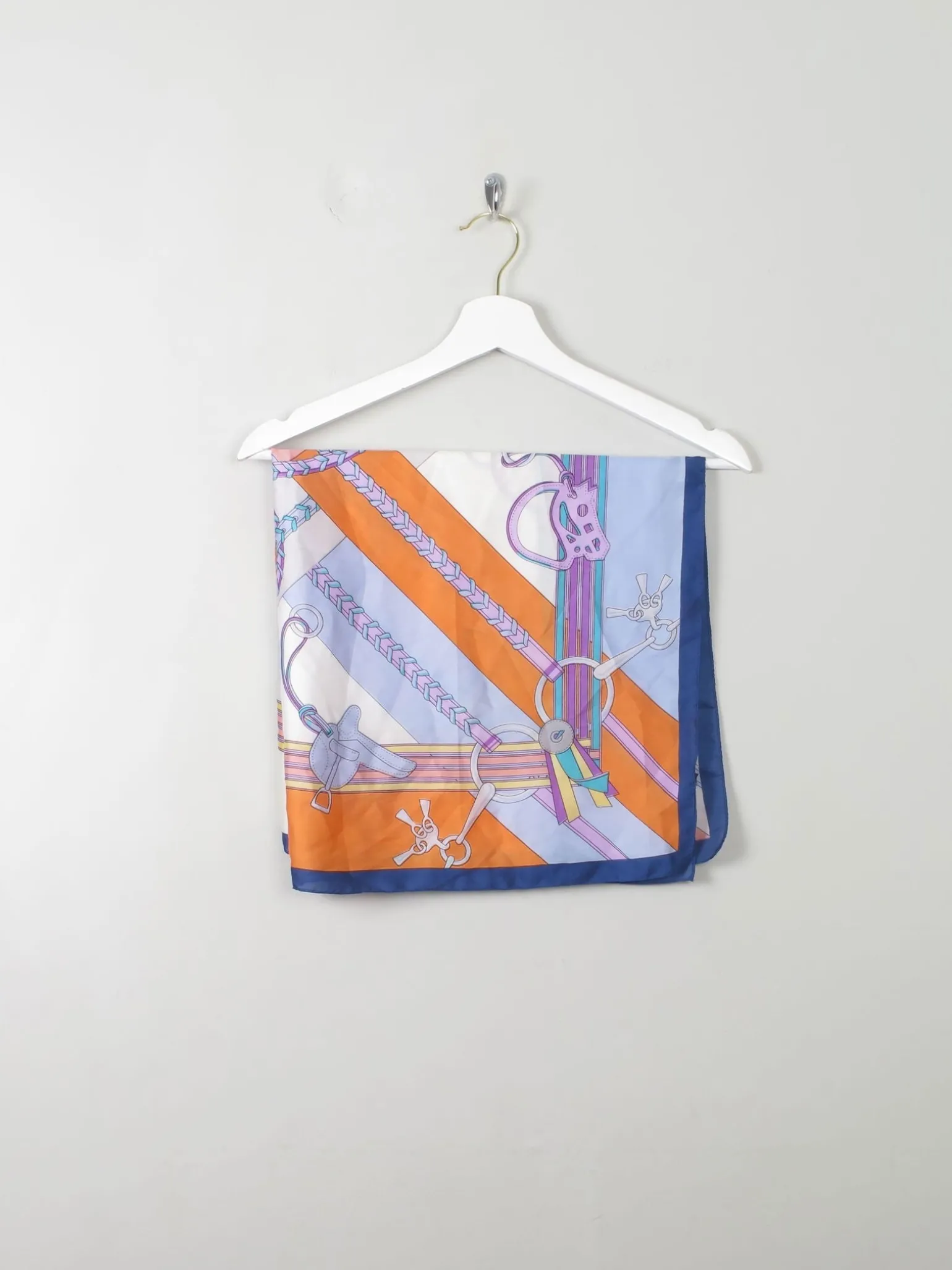 Women's Vibrant Silk Printed Scarf