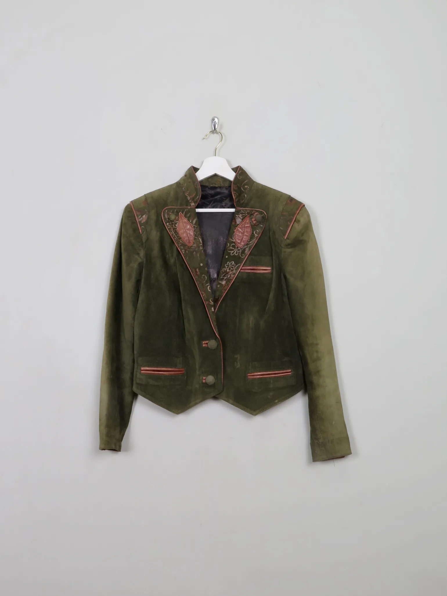 Women's Vintage Austrian Suede Jacket S/M