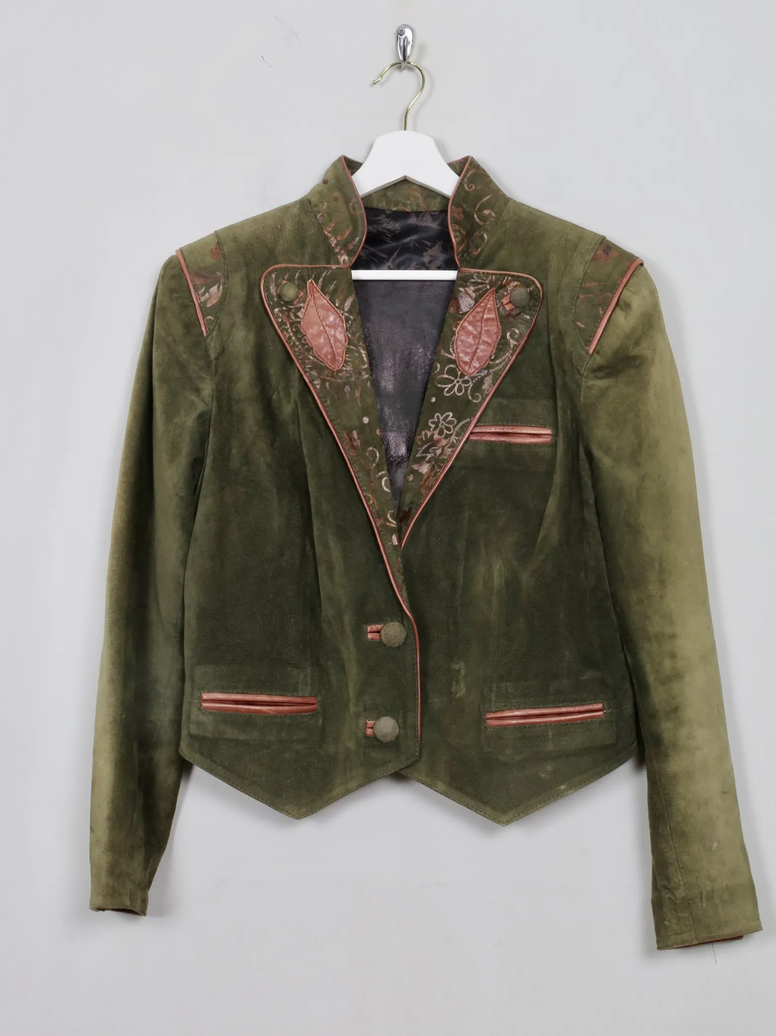Women's Vintage Austrian Suede Jacket S/M