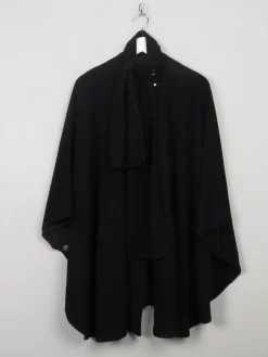 Women’s  Vintage Black Avoca Cape One Size