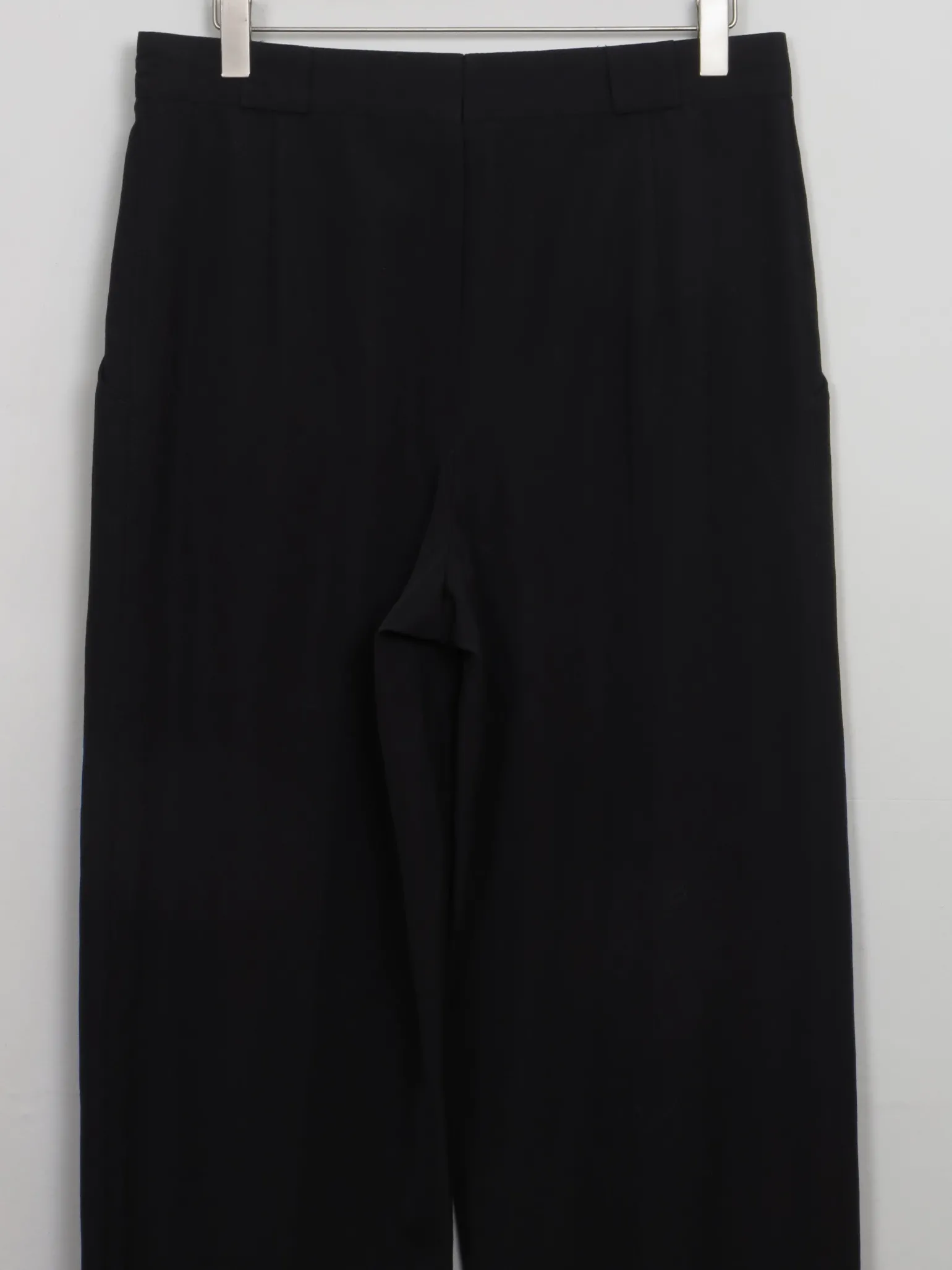 Women's Vintage Black High Waited Trousers 30" W