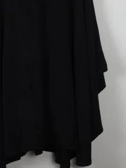 Women's Vintage Black Wool Cape
