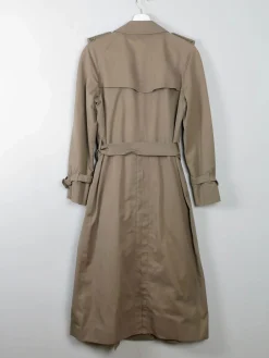 Women's Vintage Burberry Trench Coat Khaki XS/S