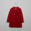 Women's Vintage Burnt Orange Short Coat 10/12