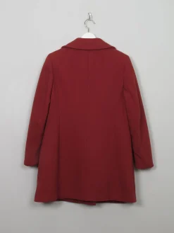 Women's Vintage Burnt Orange Short Coat 10/12