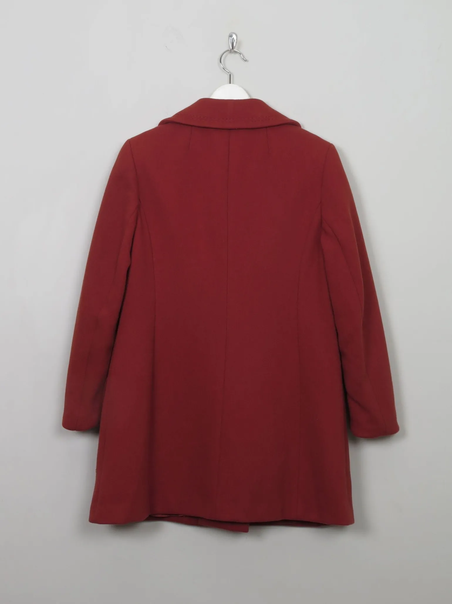 Women's Vintage Burnt Orange Short Coat 10/12