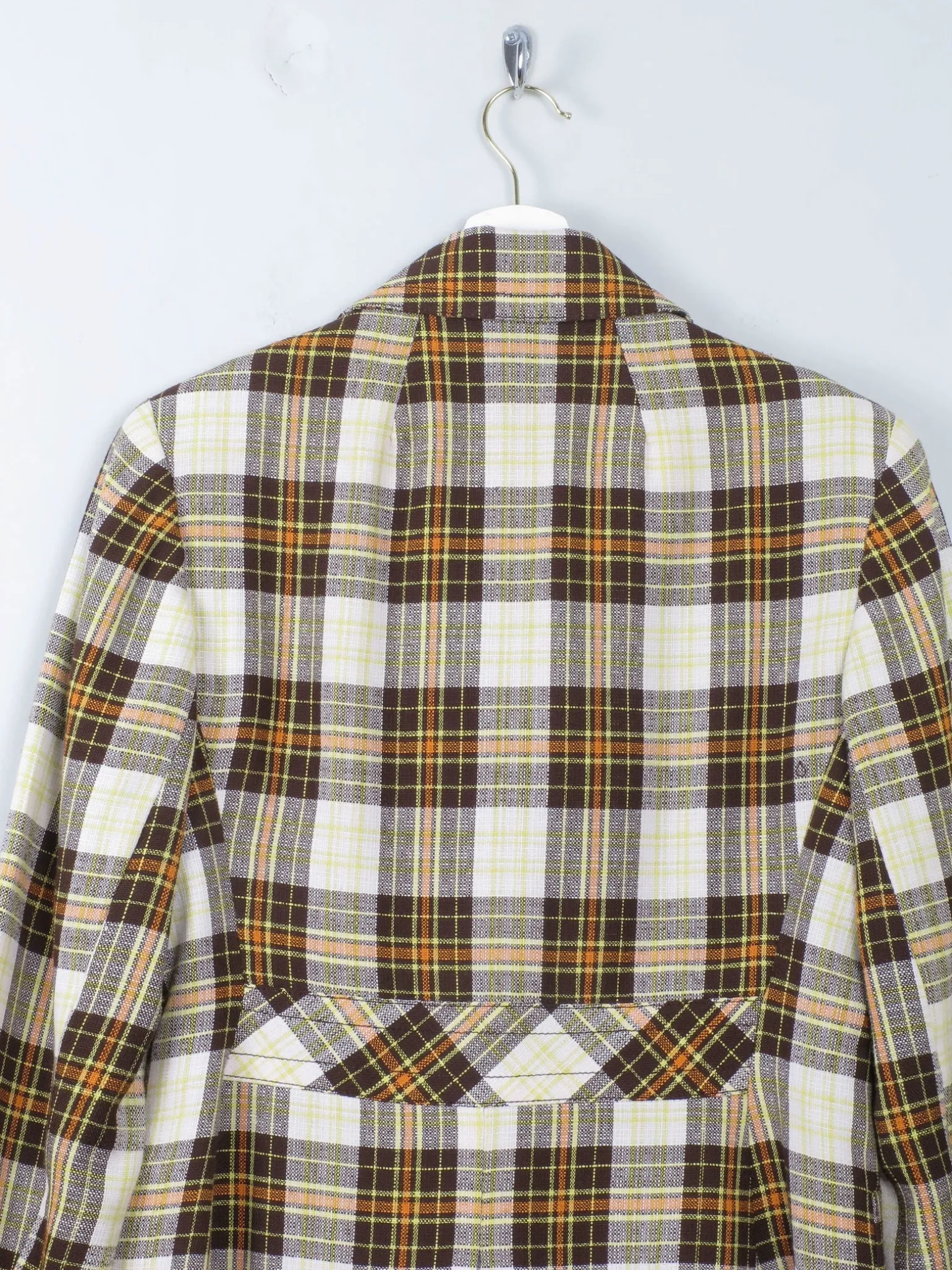 Women's Vintage Check Jacket S