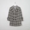 Women's Vintage Check Short 1970s Coat M