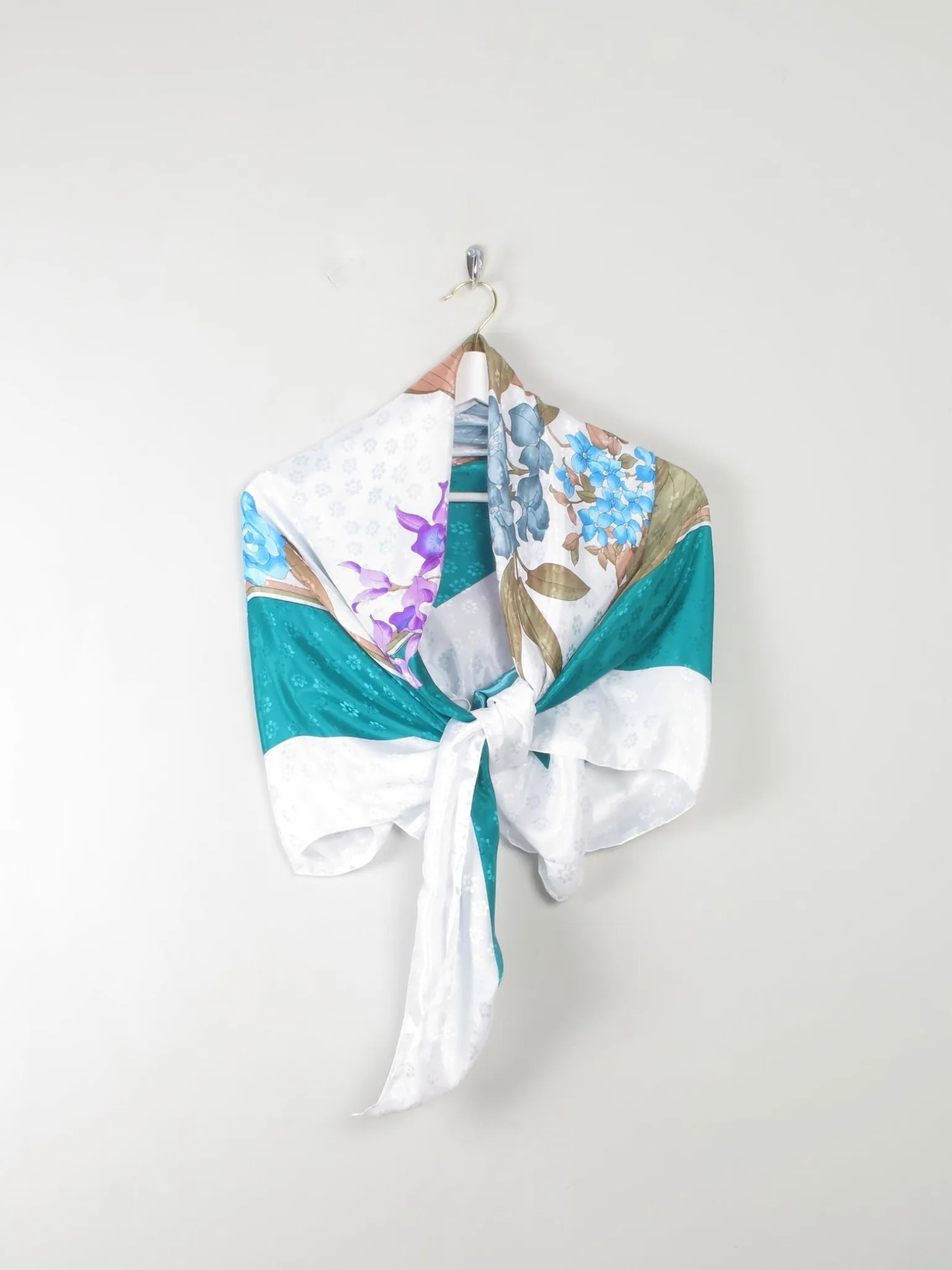Women's Vintage Colourful Extra Large Shawl Scarf