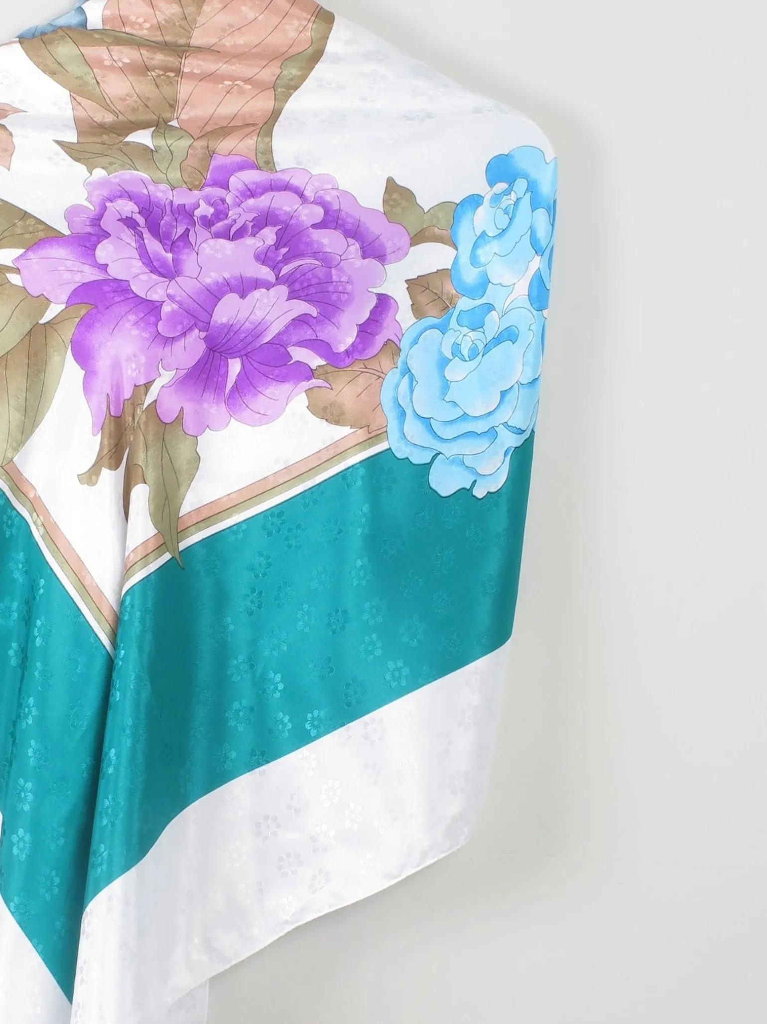 Women's Vintage Colourful Extra Large Shawl Scarf