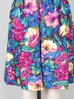 Women’s Vintage Colourful Bermuda Shorts 12/14