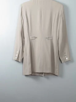 Women's Vintage Cream Blazer S