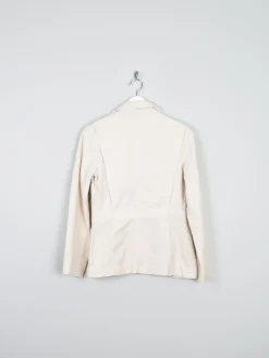Women’s Vintage Cream Corduroy 1970s Tailored Jacket 8