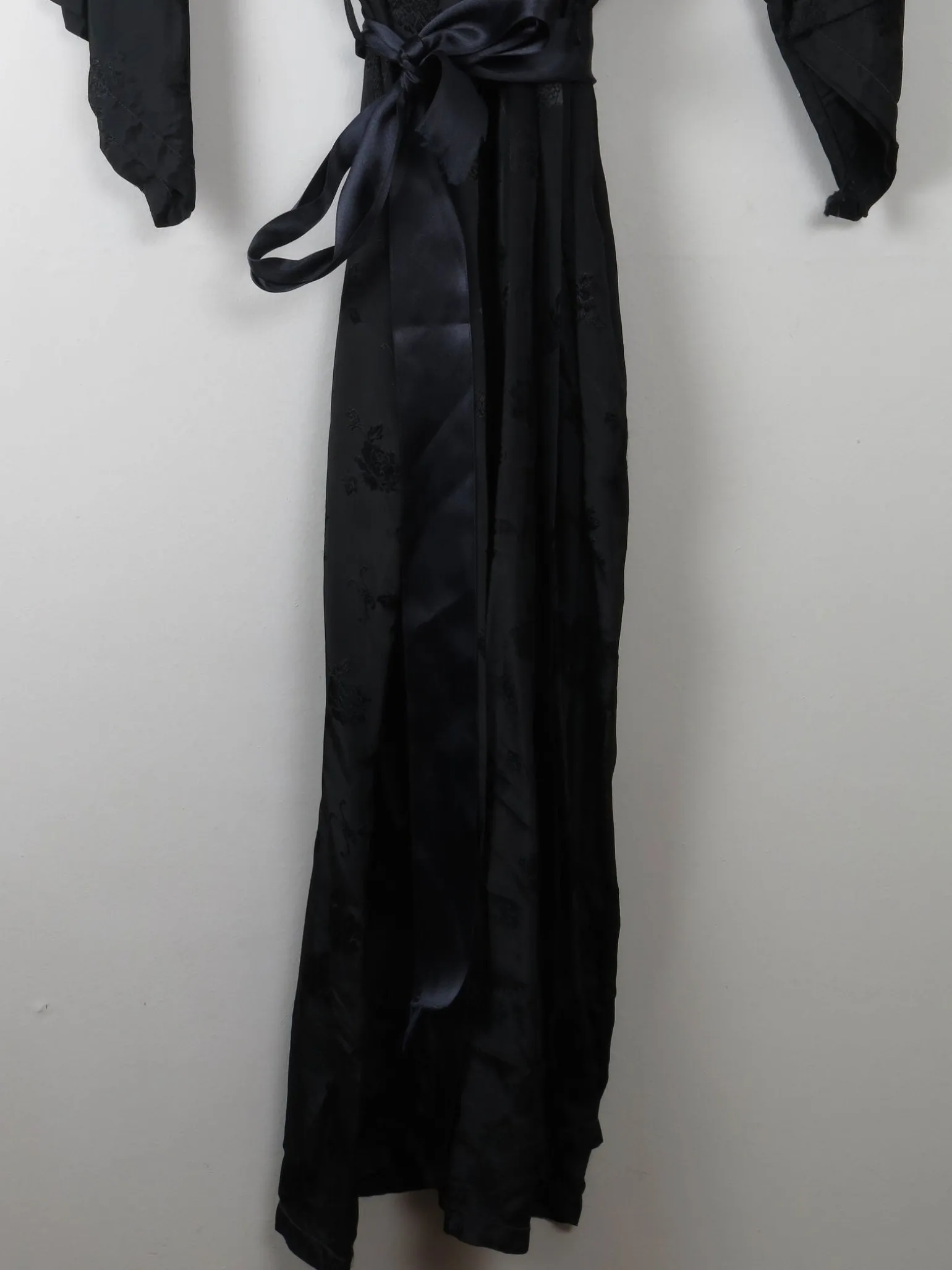 Women's Vintage Embroidered Dressing Gown Golden Bee