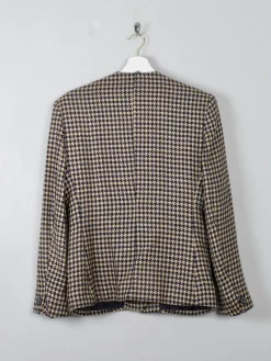 Women's Vintage Evan Picone Check Jacket S