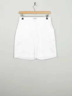 Women's Vintage French Feraud White Shorts 27W 8/10
