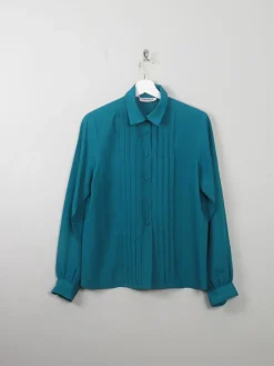 Women's Vintage Green Blouse S/M