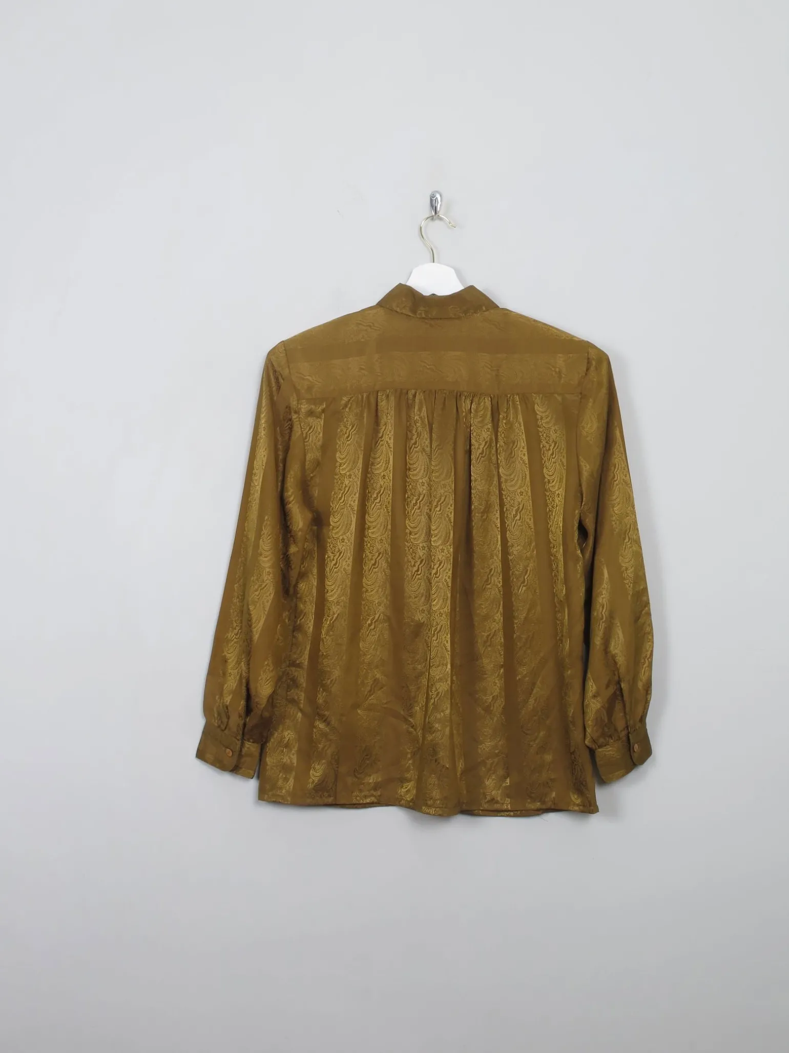 Women's Vintage Green Blouse M