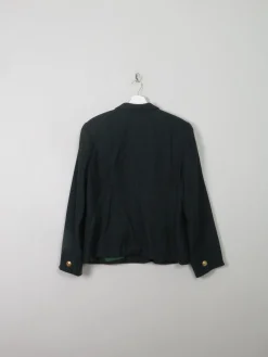 Women's Vintage Green Chaus Tweed Jacket L/XL