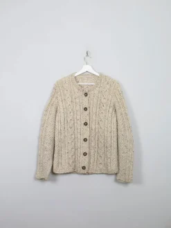 Women's Vintage Hand-Knit Cardigan M