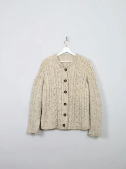 Women's Vintage Hand-Knit Cardigan M