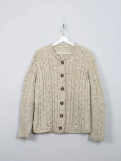 Women's Vintage Hand-Knit Cardigan M