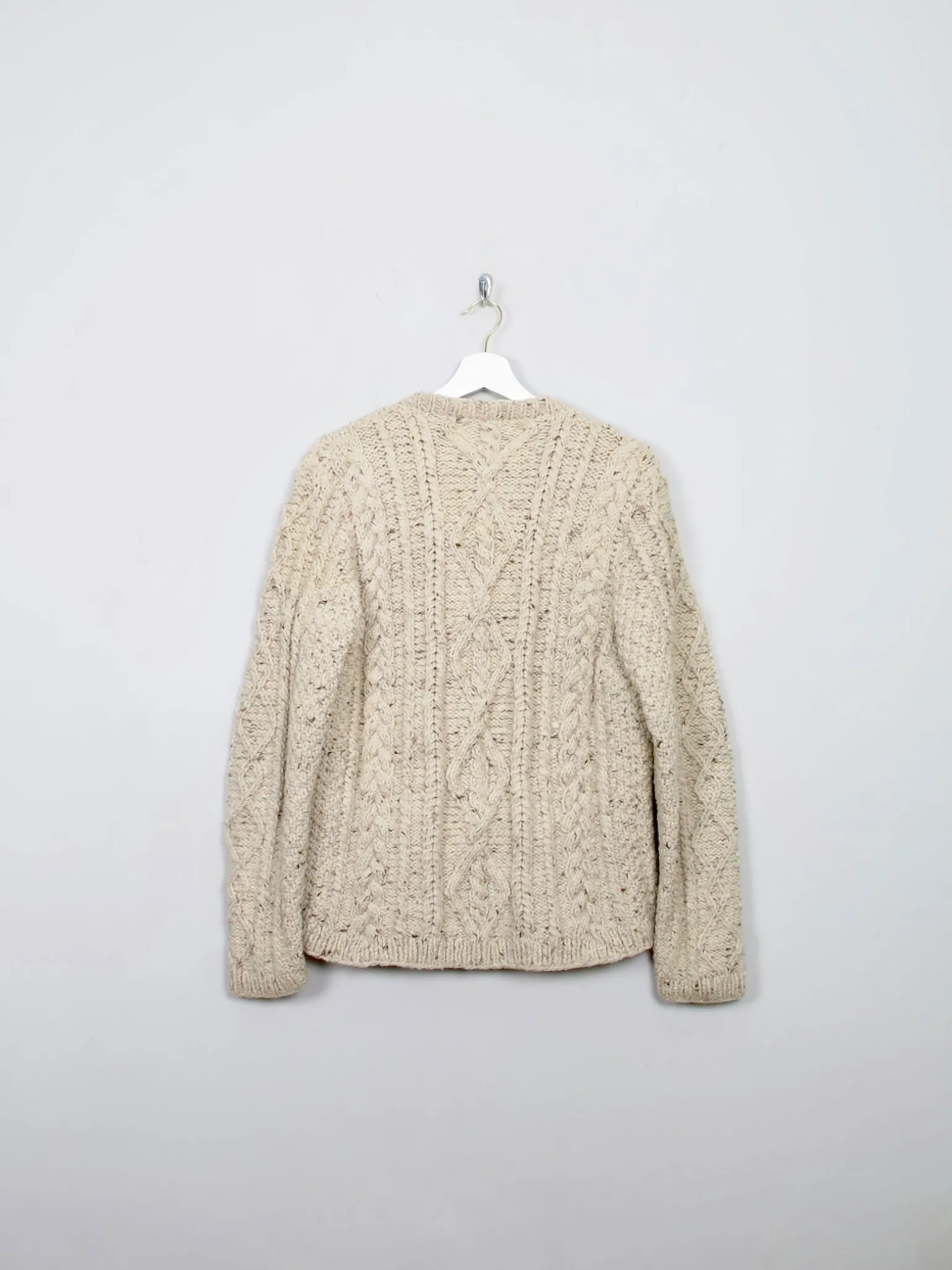 Women's Vintage Hand-Knit Cardigan M