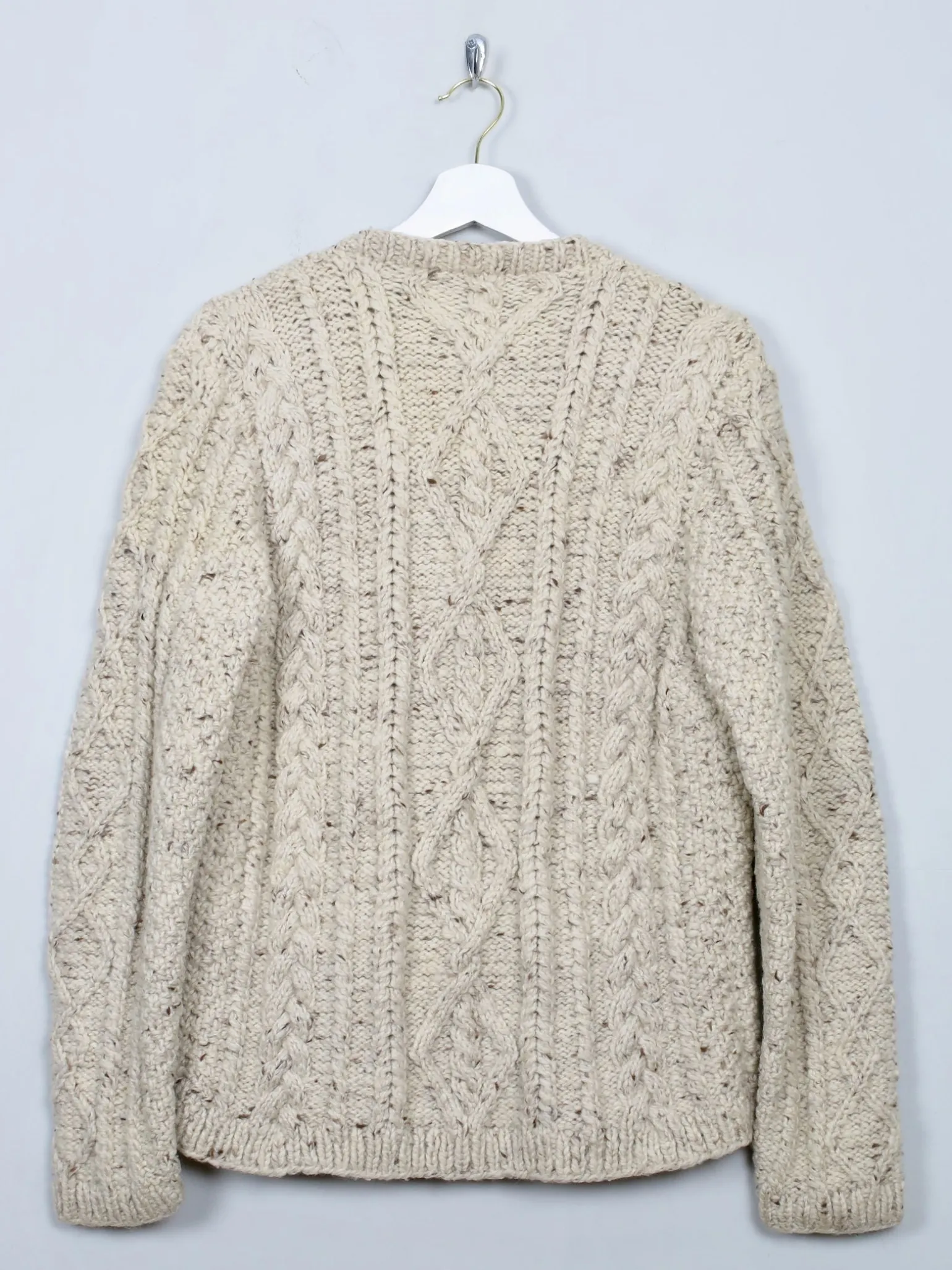Women's Vintage Hand-Knit Cardigan M