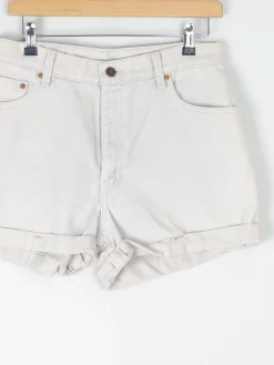 Women's Vintage Khaki High Waisted Levi’s Shorts 30"