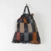 Women's Vintage Leather Patchwork Bag